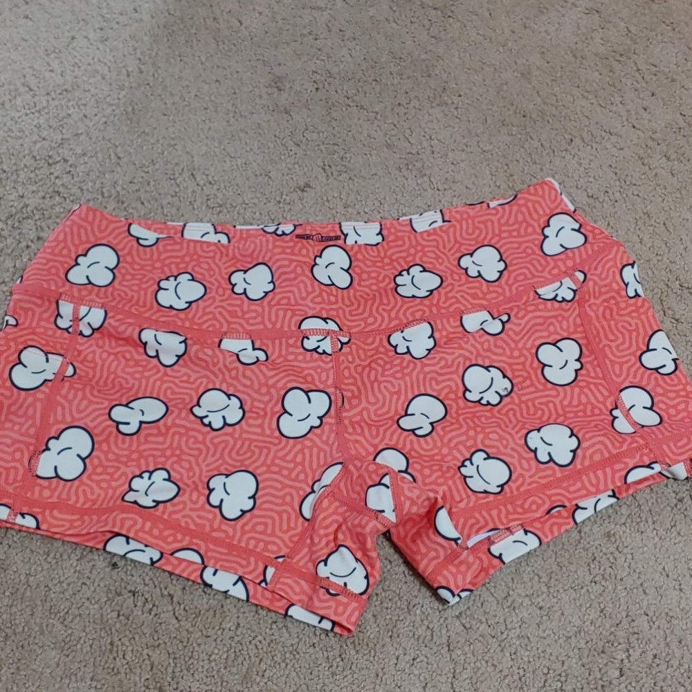 Feed Me Fight Me popcorn shorts